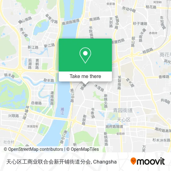天心区工商业联合会新开铺街道分会 map