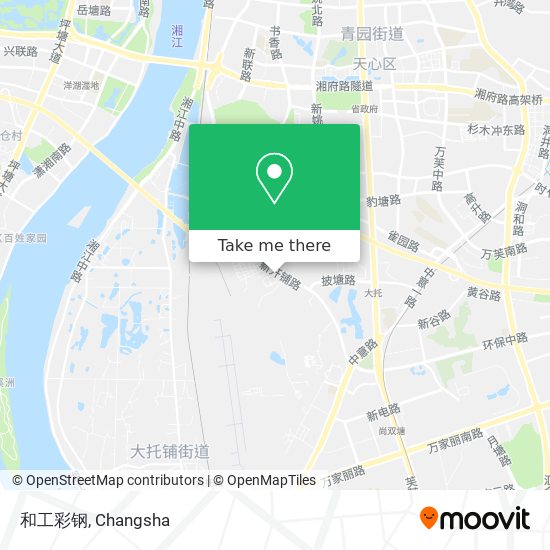 和工彩钢 map