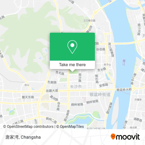 唐家湾 map