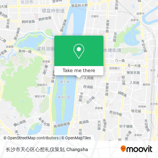 长沙市天心区心想礼仪策划 map