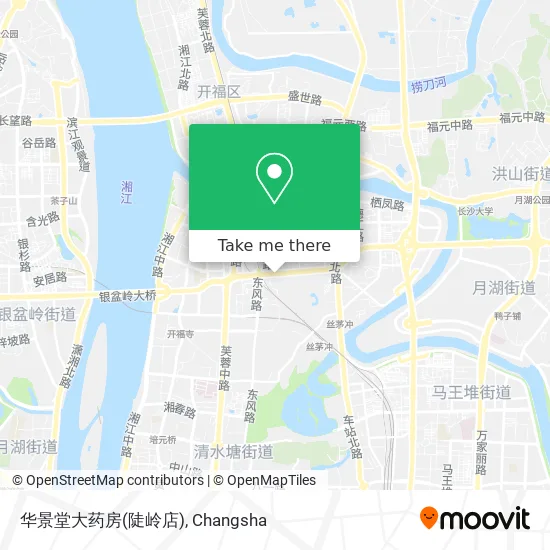 华景堂大药房(陡岭店) map
