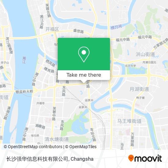 长沙强华信息科技有限公司 map