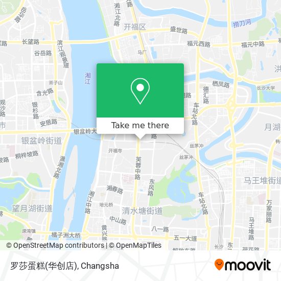 罗莎蛋糕(华创店) map