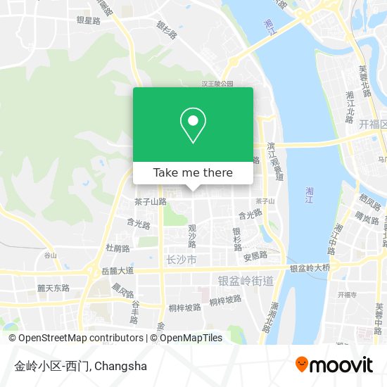 金岭小区-西门 map