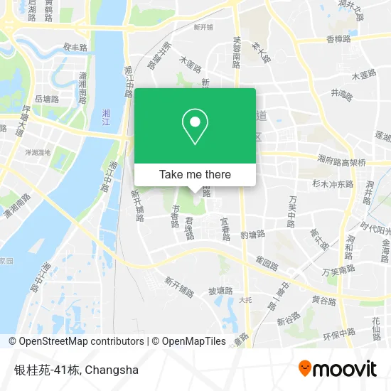 银桂苑-41栋 map