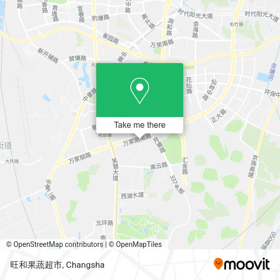 旺和果蔬超市 map