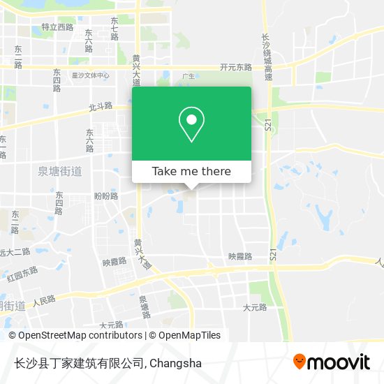 长沙县丁家建筑有限公司 map