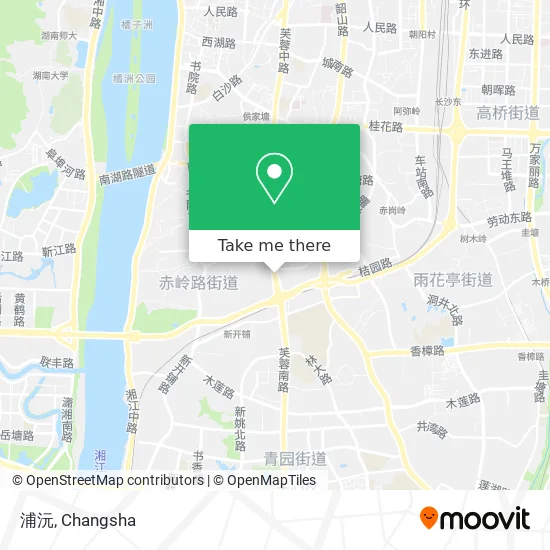 浦沅 map