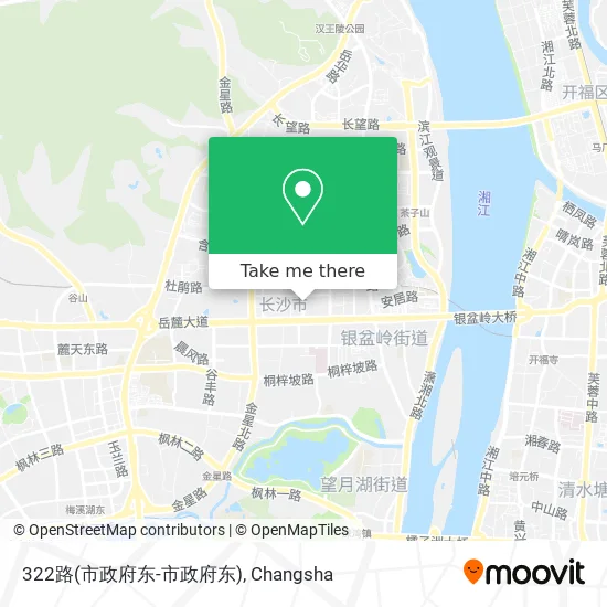 322路(市政府东-市政府东) map