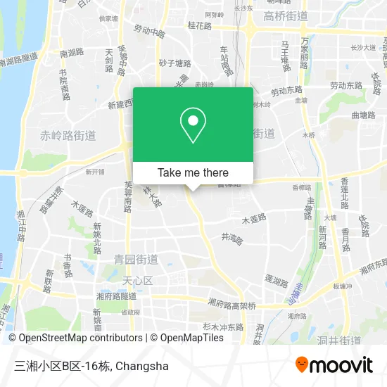 三湘小区B区-16栋 map