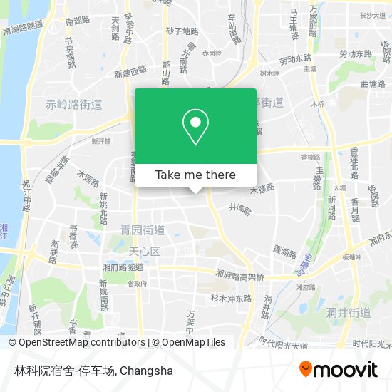 林科院宿舍-停车场 map