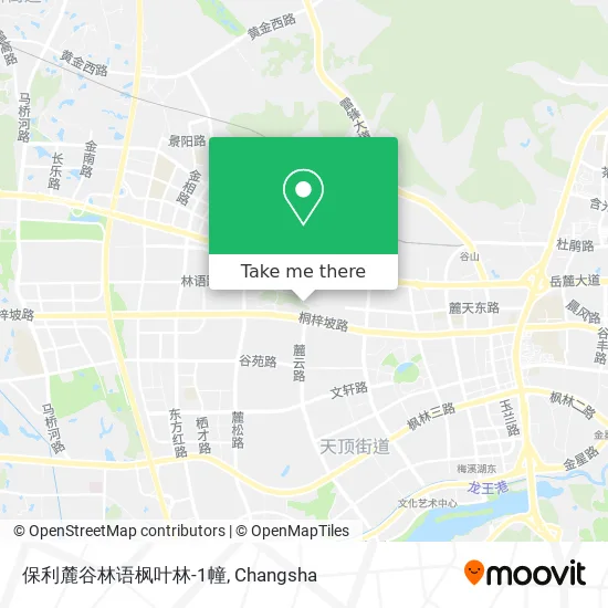 保利麓谷林语枫叶林-1幢 map
