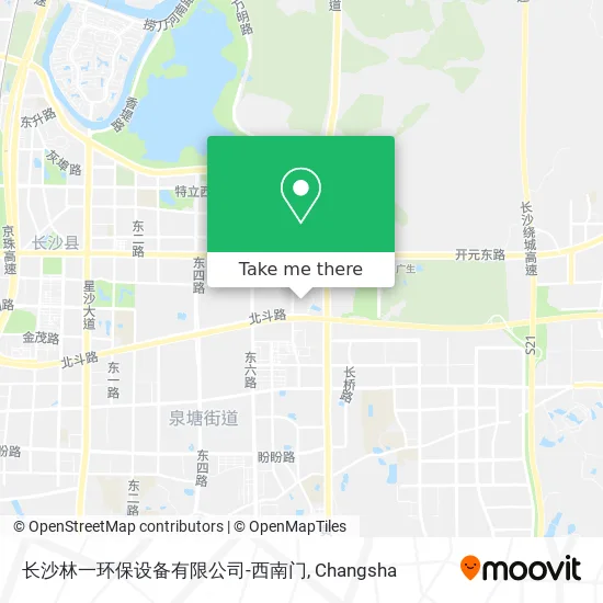 长沙林一环保设备有限公司-西南门 map