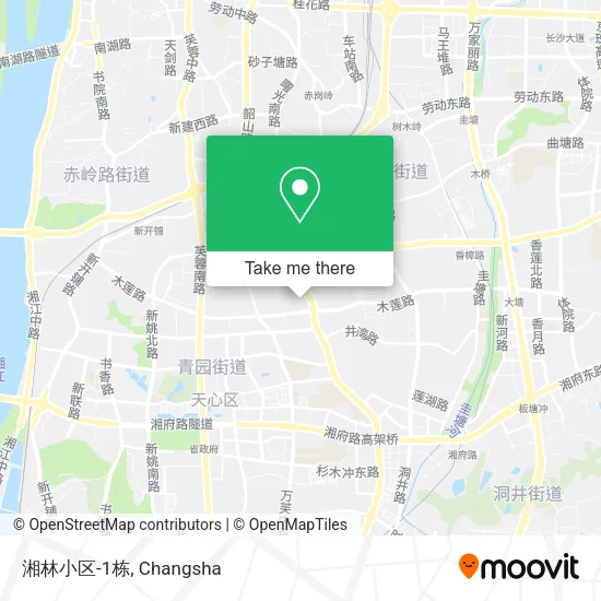 湘林小区-1栋 map