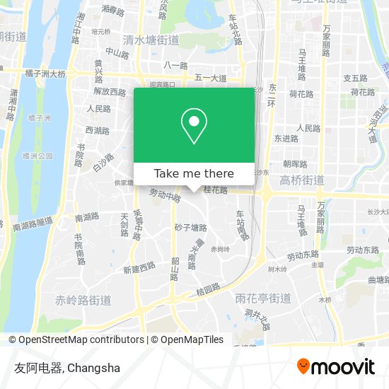 友阿电器 map