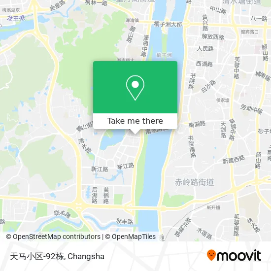 天马小区-92栋 map