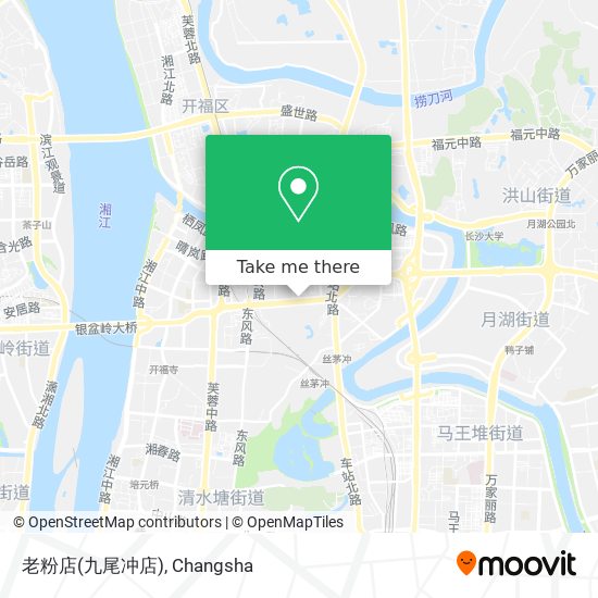 老粉店(九尾冲店) map