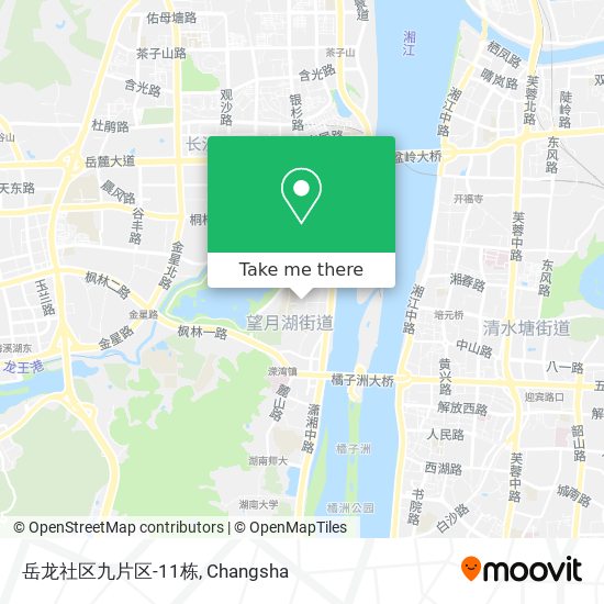 岳龙社区九片区-11栋 map