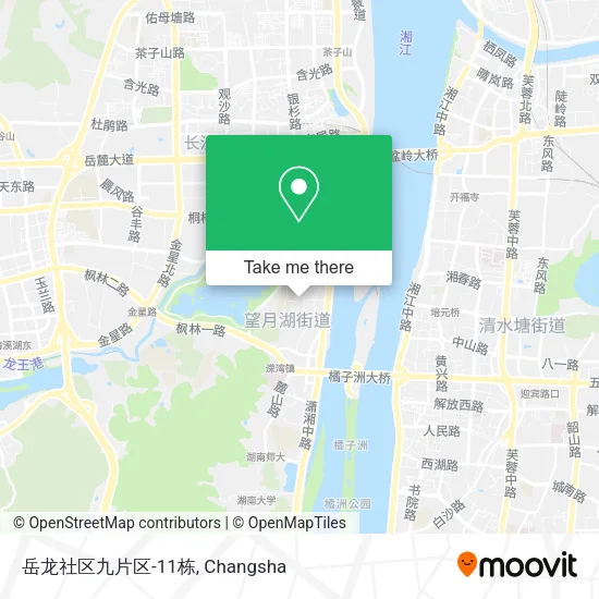 岳龙社区九片区-11栋 map