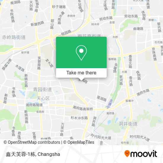 鑫天芙蓉-1栋 map