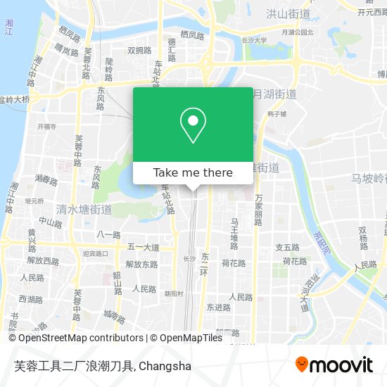 芙蓉工具二厂浪潮刀具 map