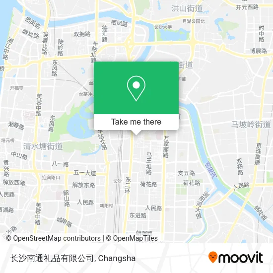 长沙南通礼品有限公司 map