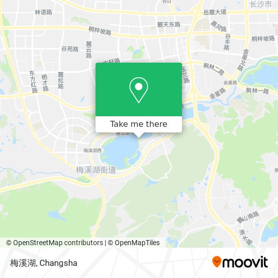 梅溪湖 map