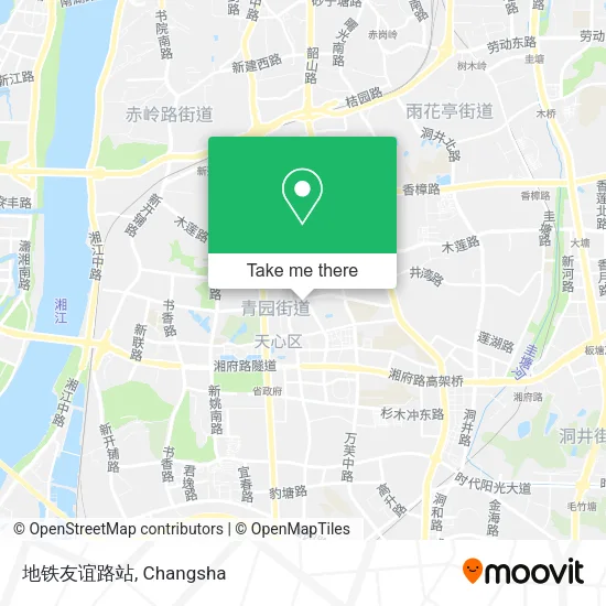 地铁友谊路站 map