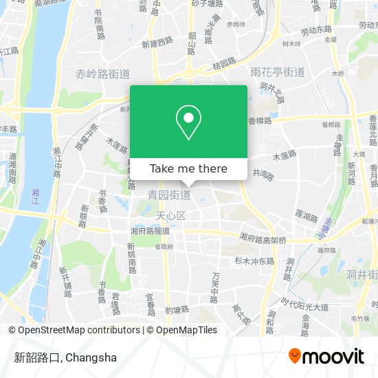 新韶路口 map