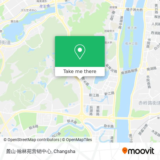 麓山·翰林苑营销中心 map