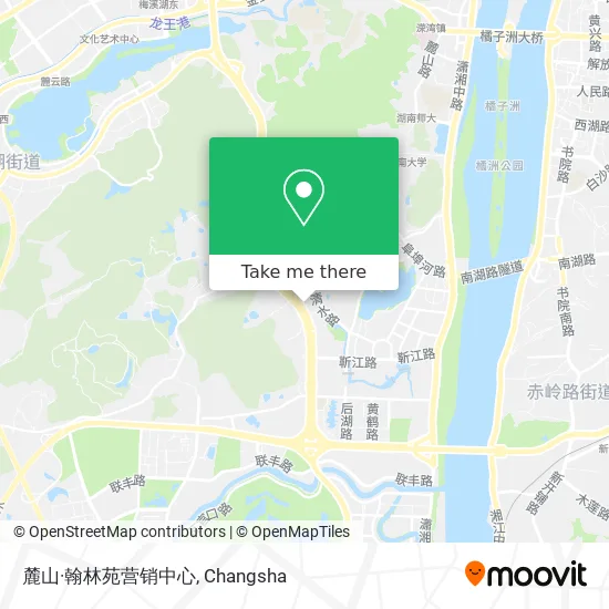 麓山·翰林苑营销中心 map
