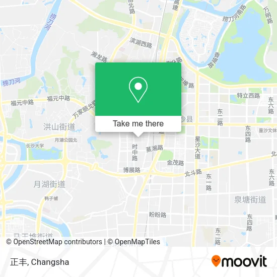 正丰 map