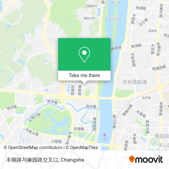 丰顺路与麻园路交叉口 map