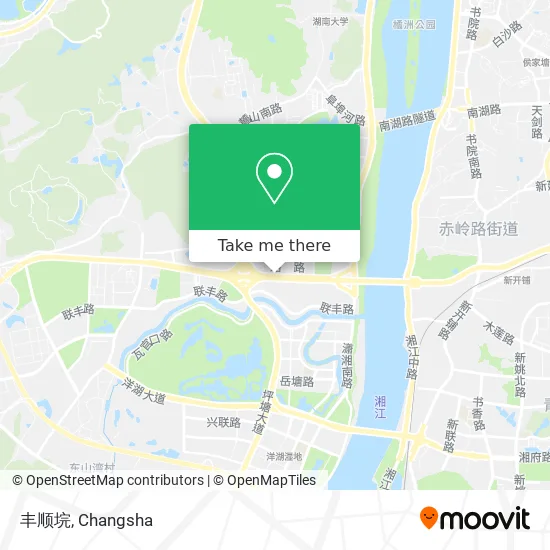 丰顺垸 map