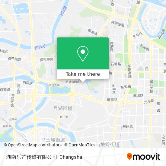 湖南乐芒传媒有限公司 map