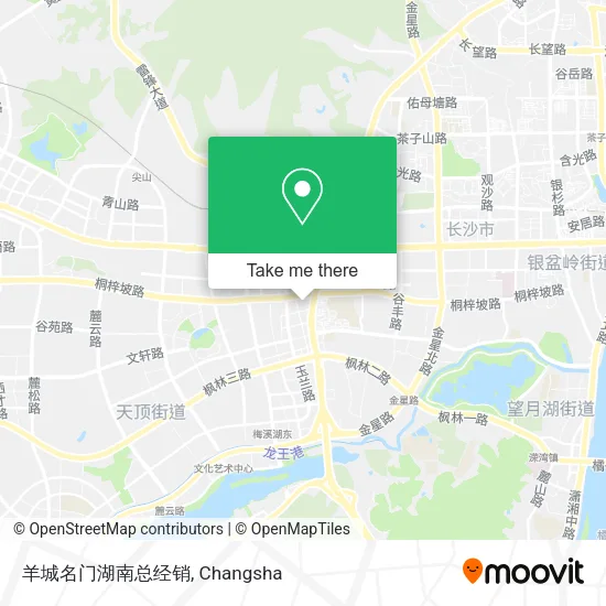 羊城名门湖南总经销 map