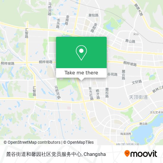 麓谷街道和馨园社区党员服务中心 map