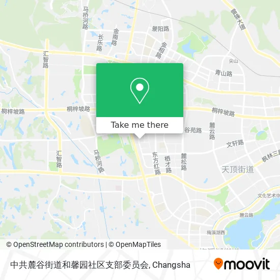 中共麓谷街道和馨园社区支部委员会 map