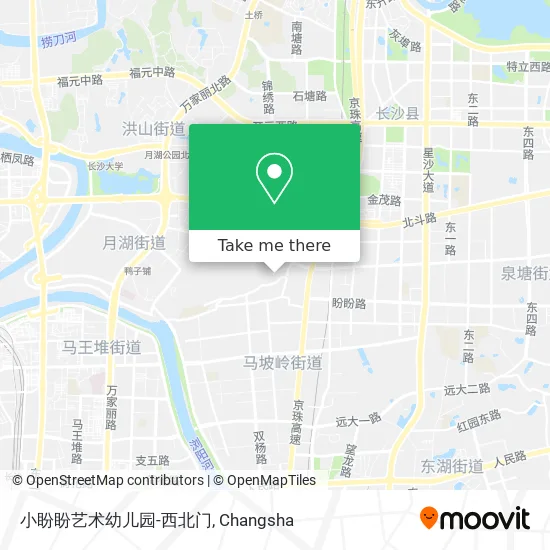 小盼盼艺术幼儿园-西北门 map