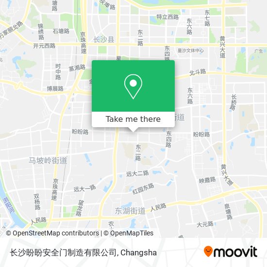 长沙盼盼安全门制造有限公司 map