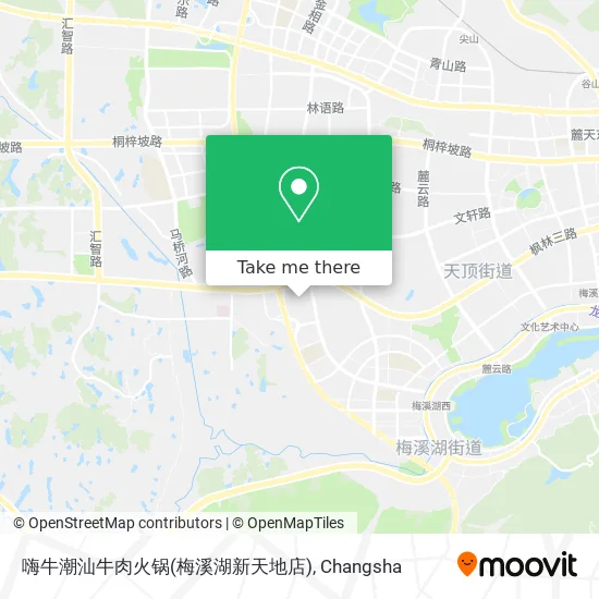 嗨牛潮汕牛肉火锅(梅溪湖新天地店) map