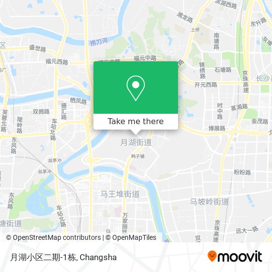 月湖小区二期-1栋 map