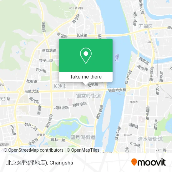 北京烤鸭(绿地店) map
