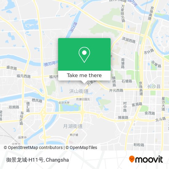御景龙城-H11号 map