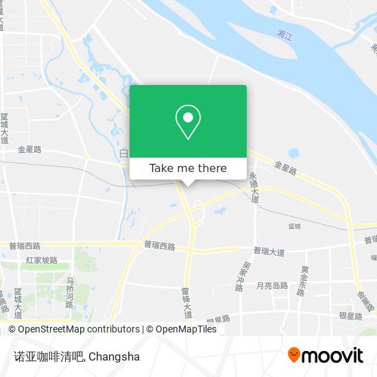 诺亚咖啡清吧 map