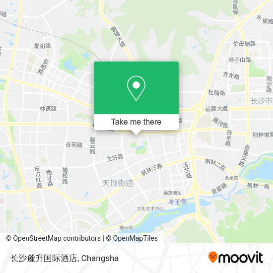 长沙麓升国际酒店 map