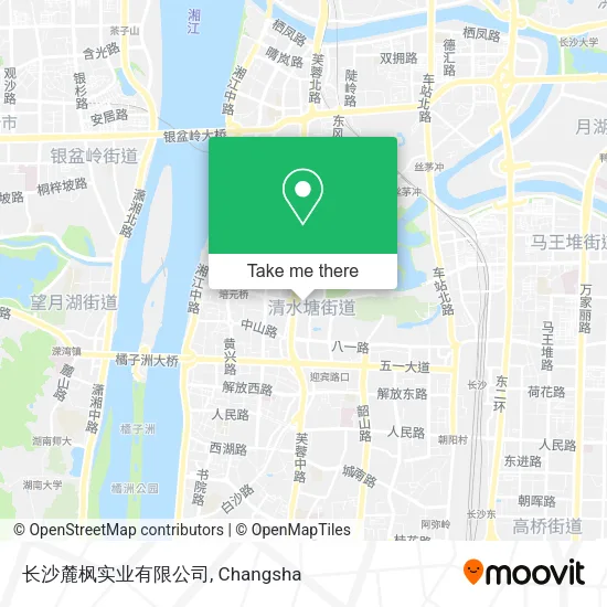 长沙麓枫实业有限公司 map