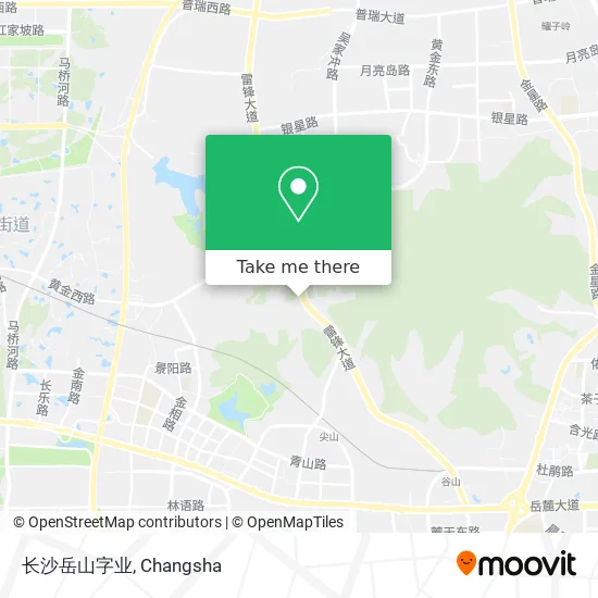 长沙岳山字业 map