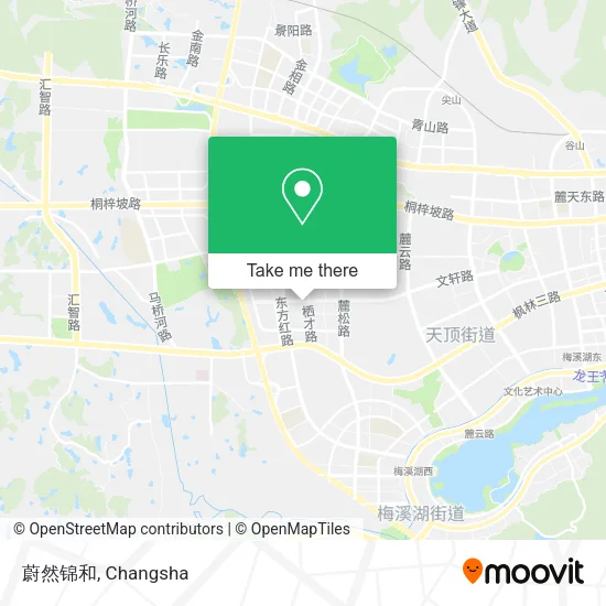 蔚然锦和 map