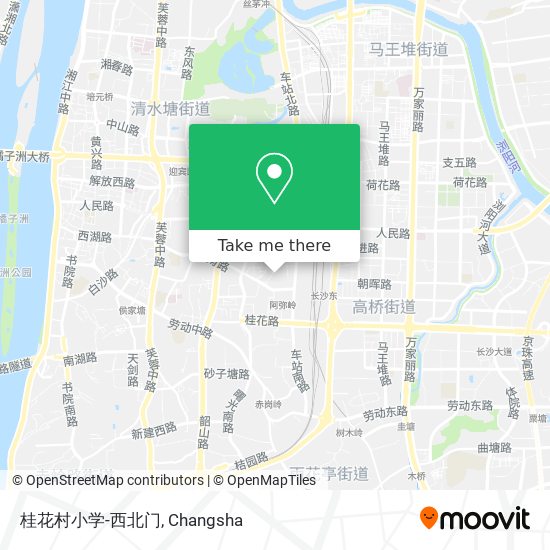 桂花村小学-西北门 map